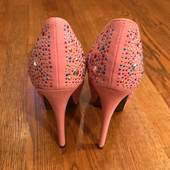 Liliana Paulette Sparkle Heels - Picture 3 of 6